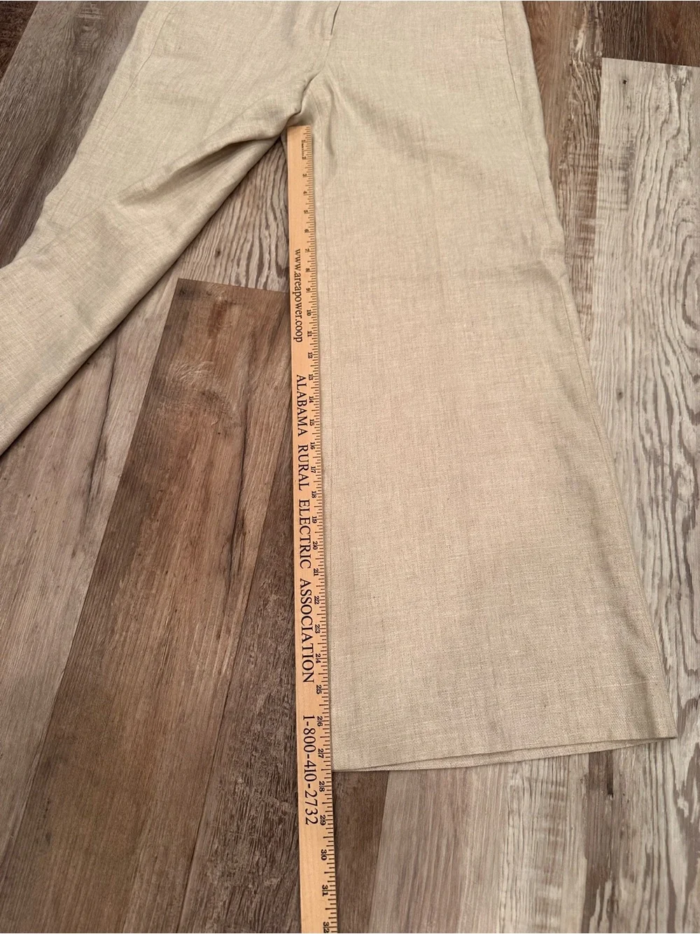 J. Crew Carolina Wide-Leg High-Waist Linen-Blend Pants NWT 12P Office Neutral